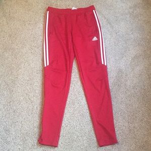 Red Adidas Pants